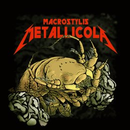 Metallica ya cuenta con una especie de crustáceo en su honor