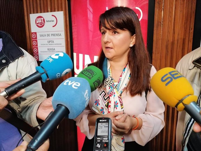 La portavoz del grupo parlamentario de Ciudadanos, Laura Pérez Macho.