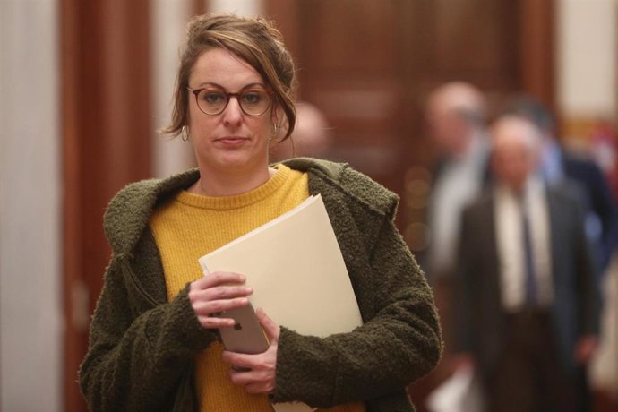 La diputada de la CUP en el Congreso, Mireia Vehí.