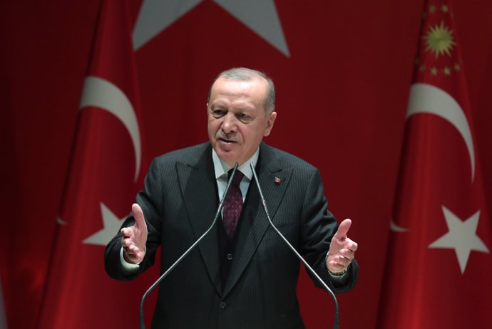 AMP.-Siria.-Erdogan convoca una reunión de emergencia tras la muerte de 22 milit