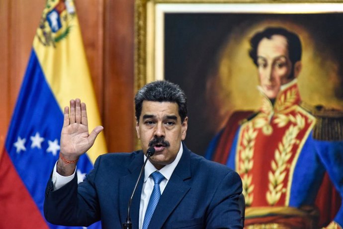 Venezuela.- Maduro acusa a la "sanguijuela" de Guaidó de promover el terrorismo 