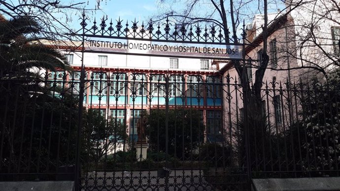 Imagen de recurso del palacete que alberga el Instituto Homeopático en pleno barrio de Chamberí