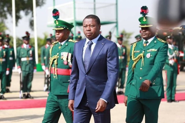 El presidente de Togo, Faure Gnassigbé
