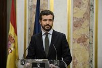 Casado recuerda que Sánchez invitó a Moncloa a Jové, procesado por el 1-O, y dice que España "no merece esa humillación"