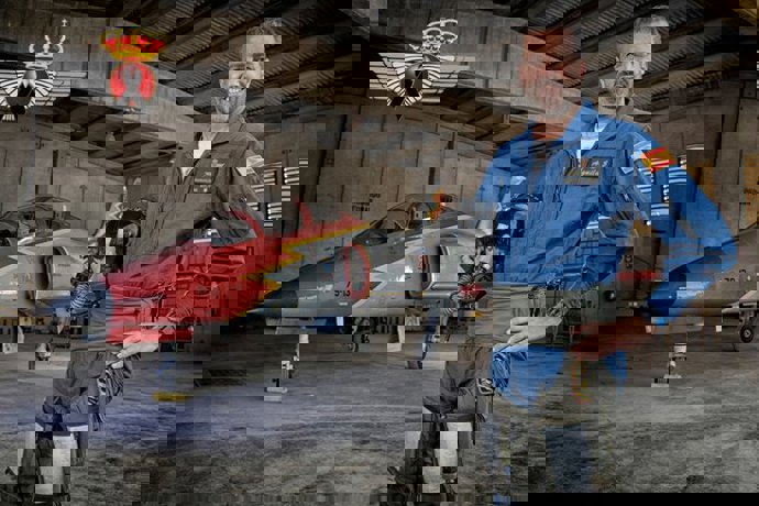 to del Aire fallecido este jueves al sufrir un accidente en Murcia, Eduardo Ferm