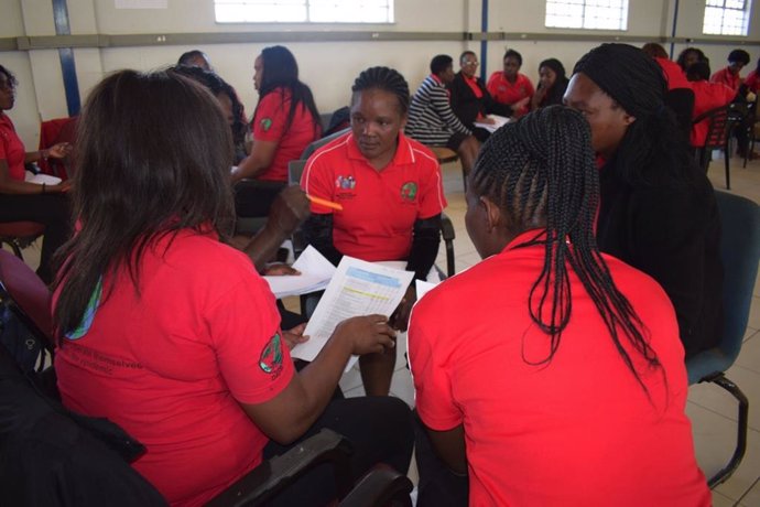 Programa contra el VIH en Namibia de la Fundación Humana.