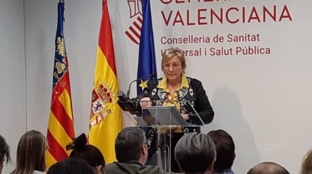 La consellera de Sanidad de la Generalitat Valenciana, Ana Barceló