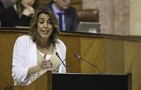 Susana Díaz llama a sentirse "orgullosos" de ser andaluces: "Hay que seguir avanzando desde la igualdad y la autonomía"