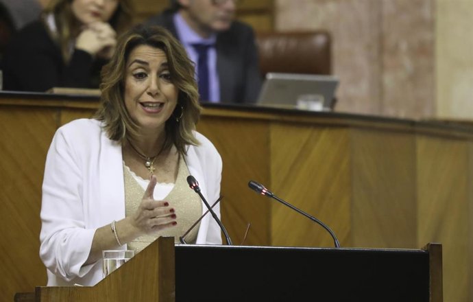 La secretaria general del PSOE-A, Susana Díaz, en una imagen de archivo