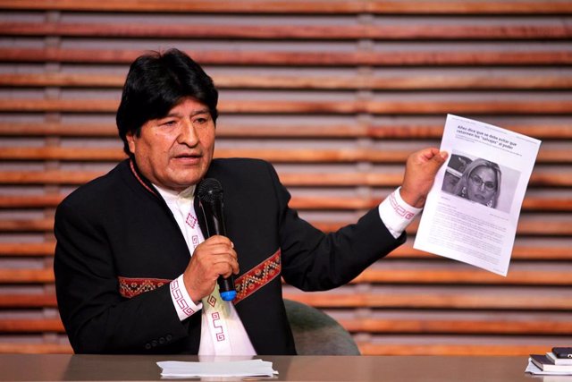 Imagen del expresidente de Bolivia Evo Morales.