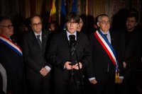 Puigdemont agraeix la "solidaritat" de Perpinyà amb els catalans i la seva ajuda
