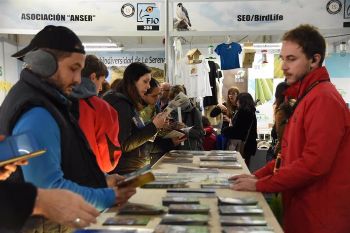 XV Feria Internacional de Turismo Ornitológico celebrada en el Parque Nacional de Mongragüe (Cáceres)