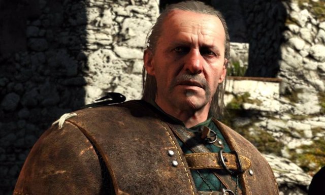 Vesemir en los videojuegos de The Witcher