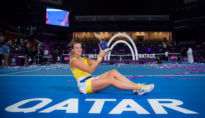 Tenis.- Sabalenka gana en Doha el sexto título de su carrera