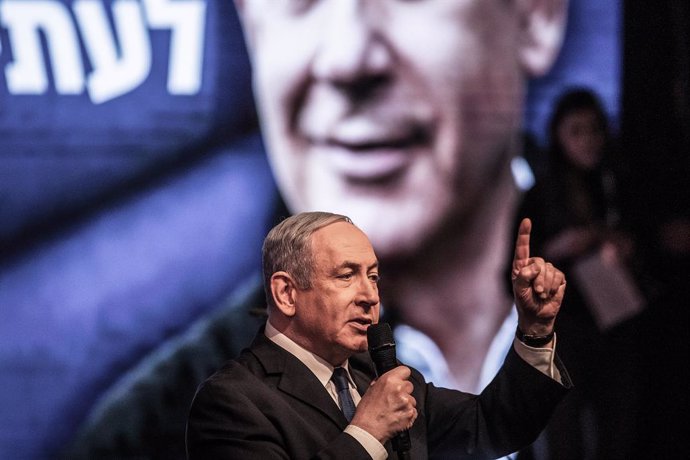 Israel.- Netanyahu y Gantz cierran una vez más la campaña electoral empatados en