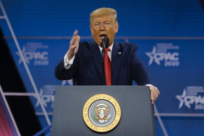 Imagen del presidente de Estados Unidos, Donald Trump. 