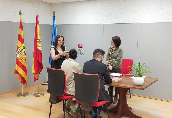 Registro de parejas de hecho del Gobierno de Aragón