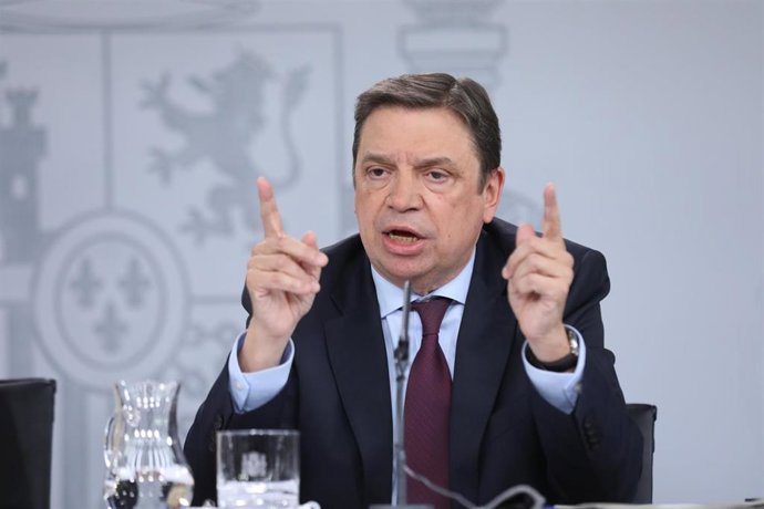 El ministro de Agricultura, Pesca y Alimentación, Luis Planas, comparece en rueda de prensa tras el Consejo de Ministros