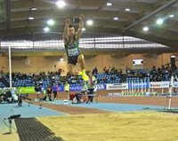 Pablo Torrijos bate el récord de España de triple salto y Orlando Ortega logra su doblete