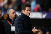 Simeone: "El partido siempre se vivió bajo la intensidad y la fricción"