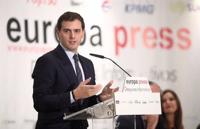 Desayuno Informativo de Europa Press con Albert Rivera