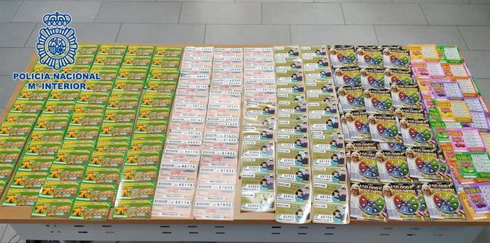 Cupones de la mochila robada al vendedor de la ONCE