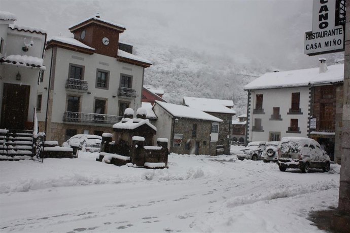 Nieve en Asturias (Somiedo)