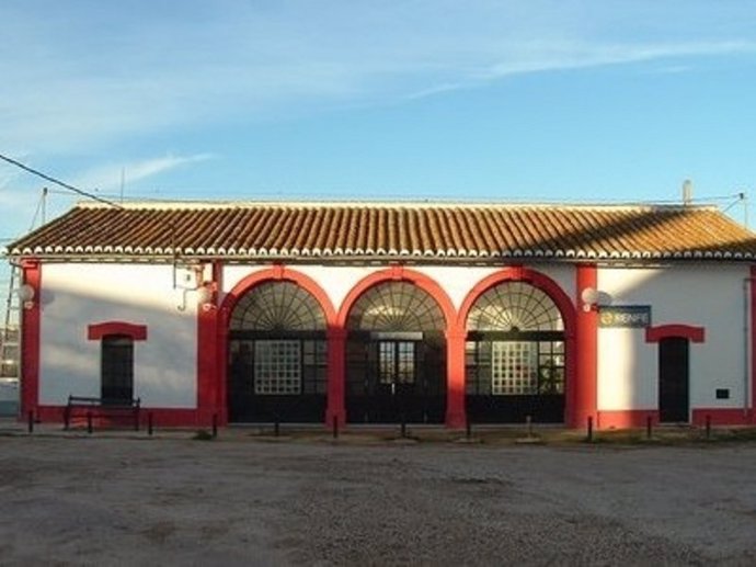 Estación de tren de Fuente de Piedra (Málaga).