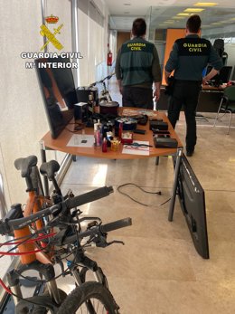 Operación "Mallaborema" de la Guardia Civil en Campo de Montiel.