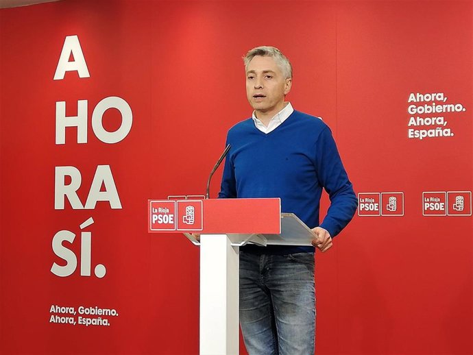 El PSOE defiende el "diálogo" del Gobierno Sánchez para "sacar adelante a La Rioja" ante la "sobreactuación" del PP
