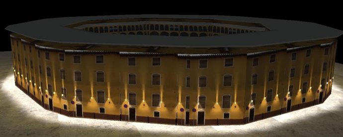 El Ayuntamiento de Tarazona adjudica la sustitución del alumbrado exterior de la Plaza de Toros Vieja.