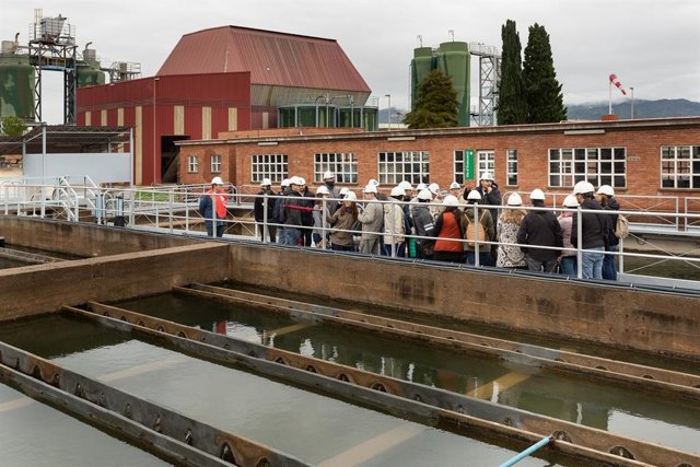 Instalaciones de Aigües de Barcelona (archivo)