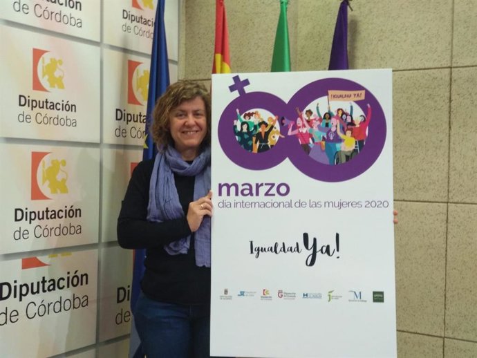 La delegada de Igualdad en la Diputación de Córdoba, Alba Doblas, presenta las actividades por el 8 de marzo
