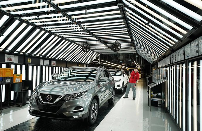El Nissan Qashqai, el modelo más vendido en el mercado automovilístico español en febrero. 