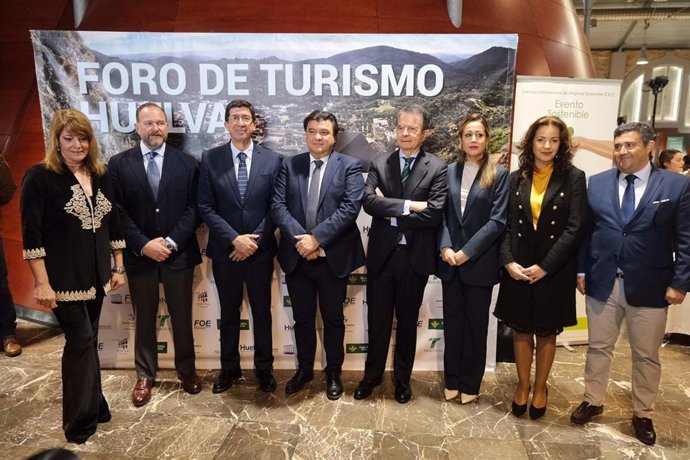 Inauguración del I Foro de Turismo de Huelva.