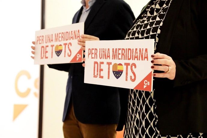 Presentación de la campaña de Cs 'Por una Meridiana de todos'