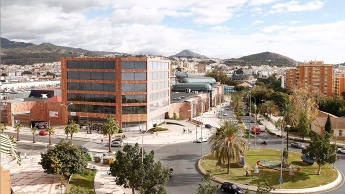 Imagen de cómo será el futuro hotel que explotará Sercotel Hotel Group en Málaga capital