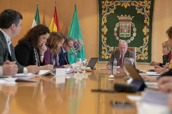 El presidente de la Diputación de Sevilla, Fernando Rodríguez Villalobos