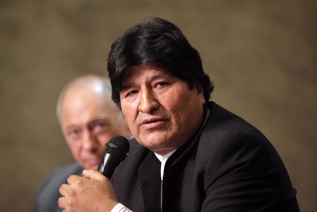 Imagen del expresidente de Bolivia Evo Morales.