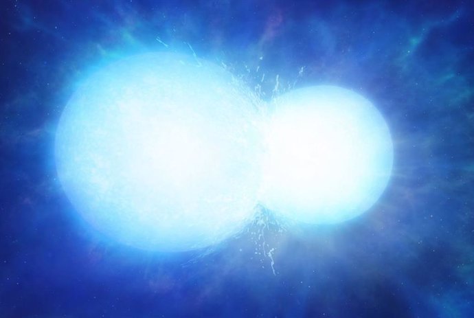 Dos estrellas se fusionaron para formar una enana blanca masiva