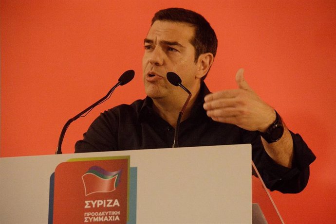 El líder de SYRIZA, Alexis Tsipras