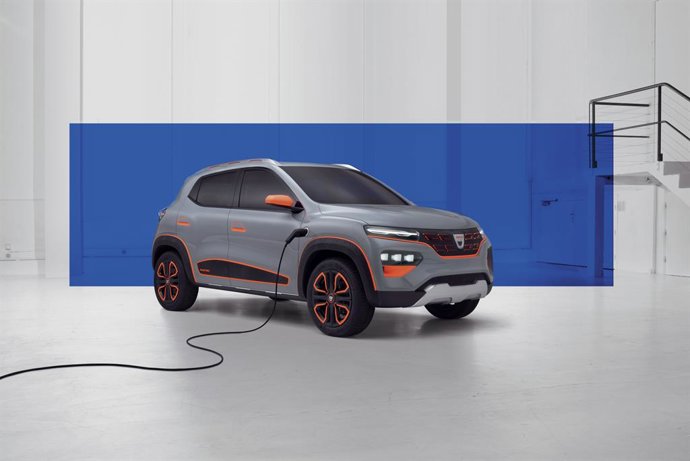 Imagen del prototipo eléctrico de Dacia, Spring.
