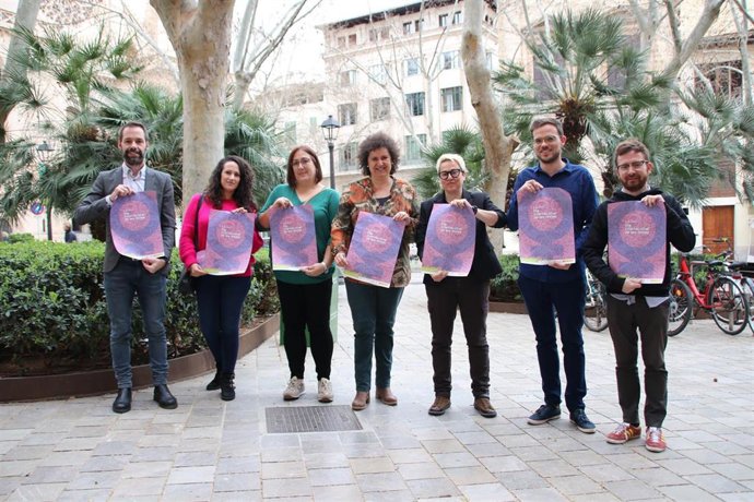 Presentan el progama de actividades del 8M.