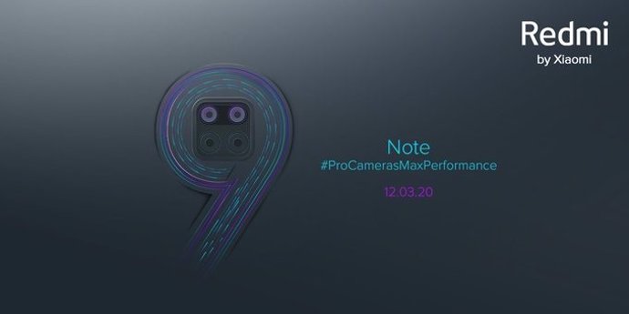 El Redmi Note 9 se presentará el 12 de marzo sin eventos presenciales por el cor