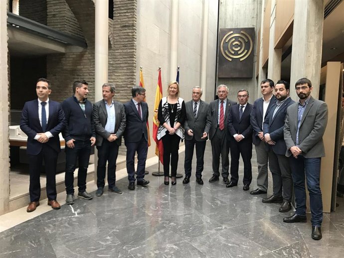 Los ocho partidos con repesentación en las Cortes de Aragón suscriben un pacto por la economía circular