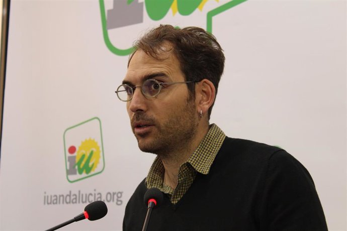 Toni Valero en rueda de prensa en Málaga