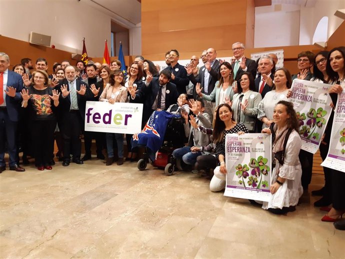 Imagen del acto institucional con motivo del Día de las Enfermedades Raras