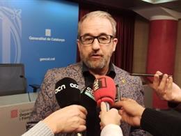 El secretario general de Trabajo, Asuntos Sociales y Familias de la Generalitat, Josep Ginesta, valora los datos del paro de febrero de 2020.