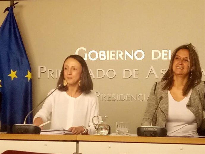 Melania Álvarez y Rita Camblor