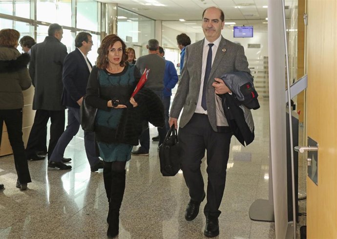 Sala De Prensa Del Gobierno De Cantabria  La Consejera De Empleo Y Políticas Sociales, Ana Belén Álvarez, Informa, En Rueda De Prensa, De Los Datos Del Paro De Febrero.   3 Marzo 2020